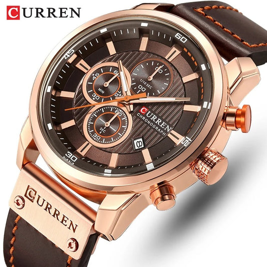 Top Brand Luxury Chronograph Quartz Watch Men Sports Watches Military Army