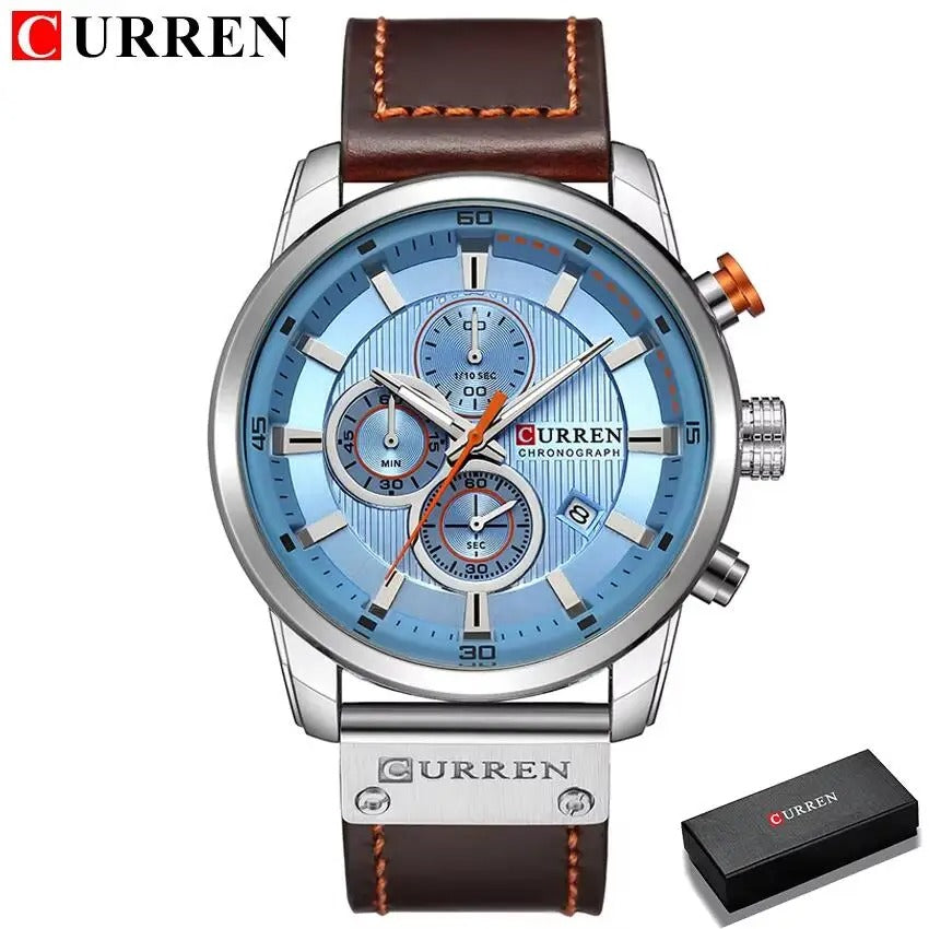 Top Brand Luxury Chronograph Quartz Watch Men Sports Watches Military Army