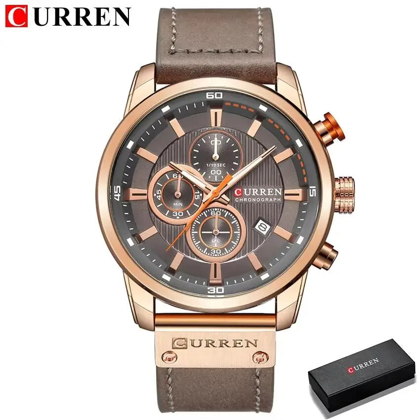 Top Brand Luxury Chronograph Quartz Watch Men Sports Watches Military Army