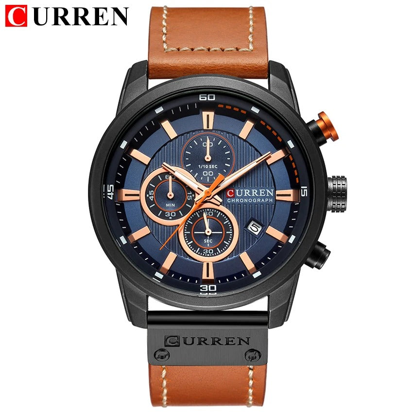 Top Brand Luxury Chronograph Quartz Watch Men Sports Watches Military Army