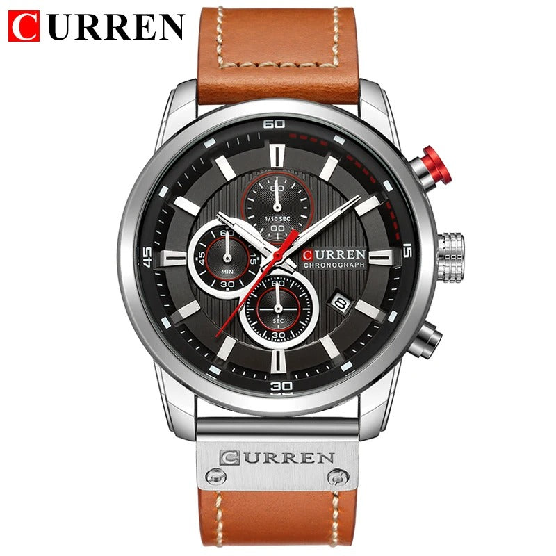 Top Brand Luxury Chronograph Quartz Watch Men Sports Watches Military Army