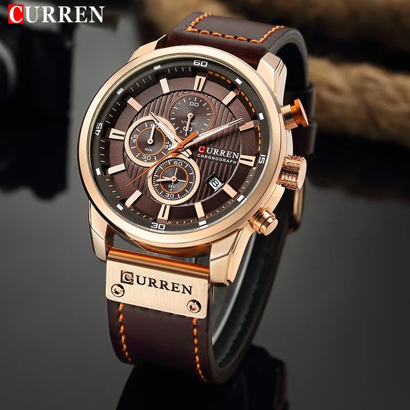 Top Brand Luxury Chronograph Quartz Watch Men Sports Watches Military Army