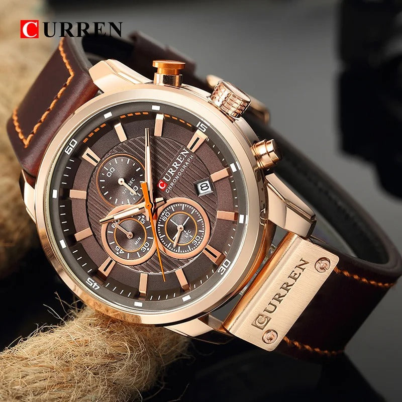 Top Brand Luxury Chronograph Quartz Watch Men Sports Watches Military Army
