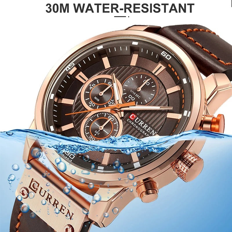 Top Brand Luxury Chronograph Quartz Watch Men Sports Watches Military Army